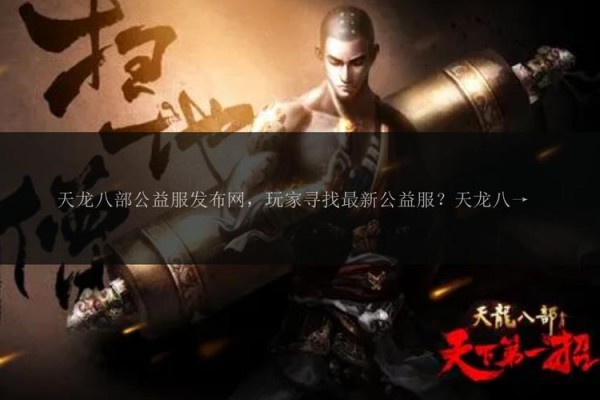 天龙八部公益服发布网站：玩家首选资讯平台与服务器资源大全
